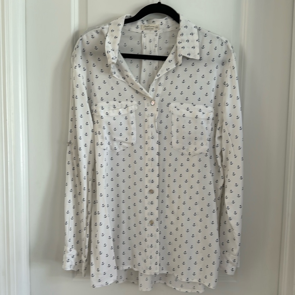 Anchors Away blouse